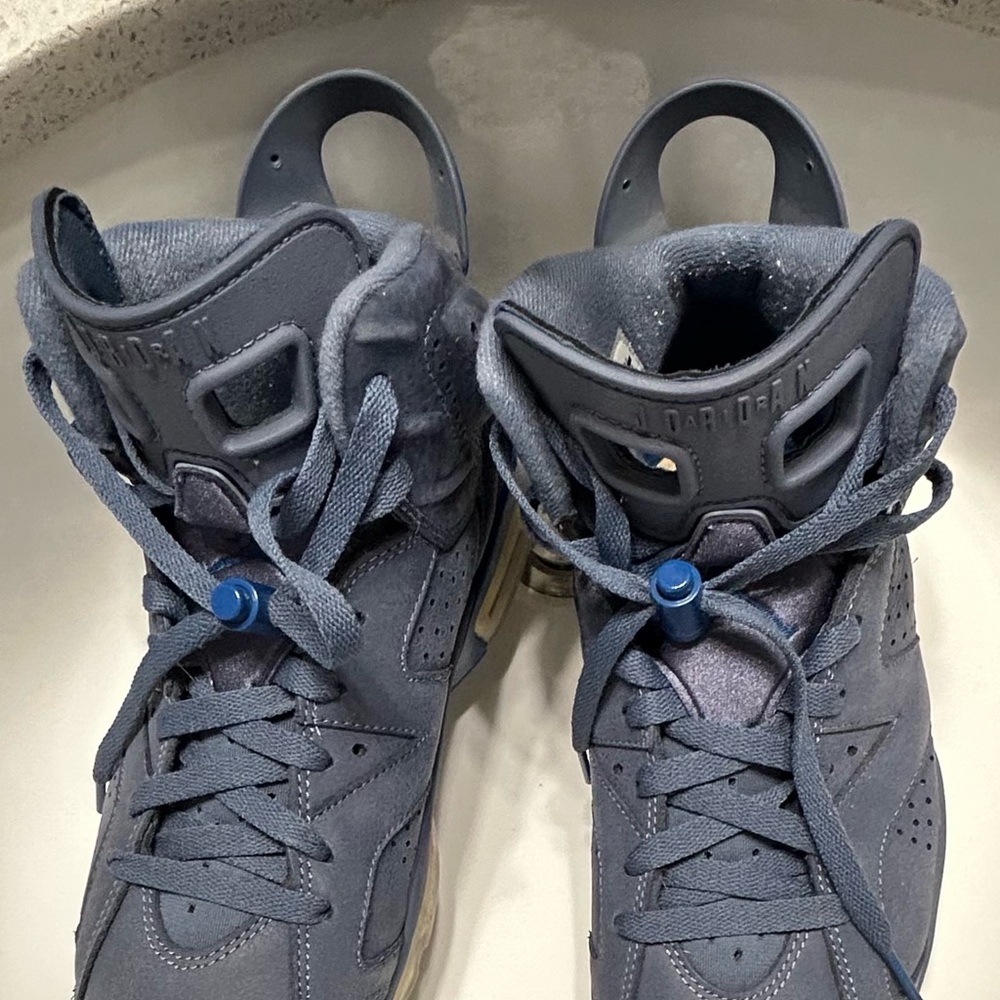 Jordan Athletic Shoes in dusty blue